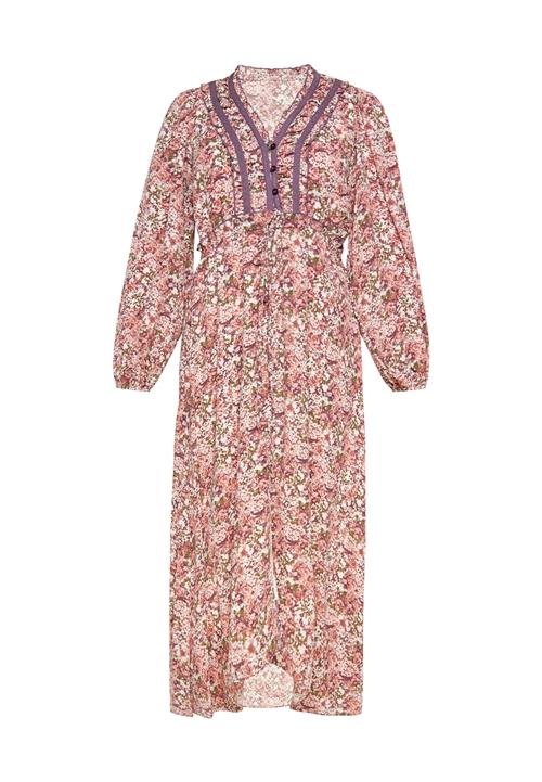 Usha Kjole 'Festival'  choko / oliven / lyserød