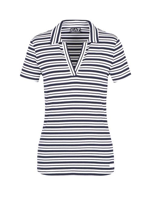 EA7 Emporio Armani Shirts 'Costa Smeralda'  navy / hvid