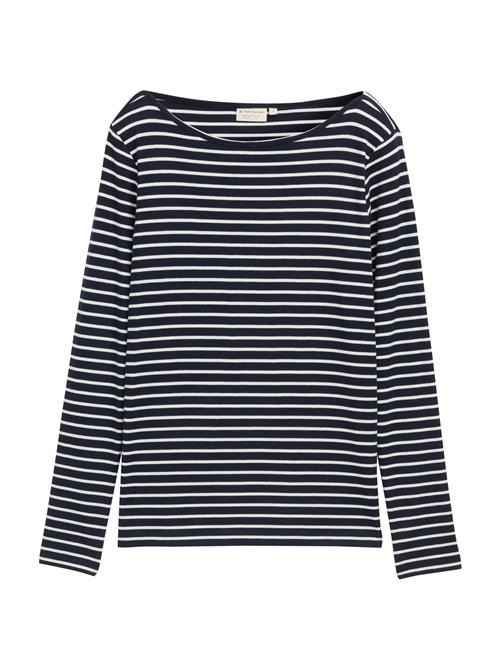 TOM TAILOR Shirts  navy / hvid