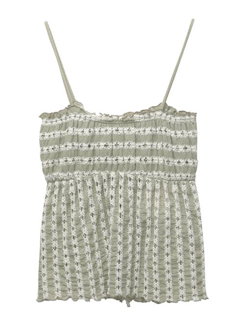 Pull&Bear Overdel  jade / hvid