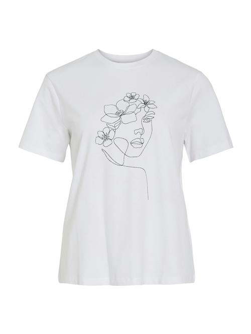 VILA Shirts 'VINora'  sort / hvid