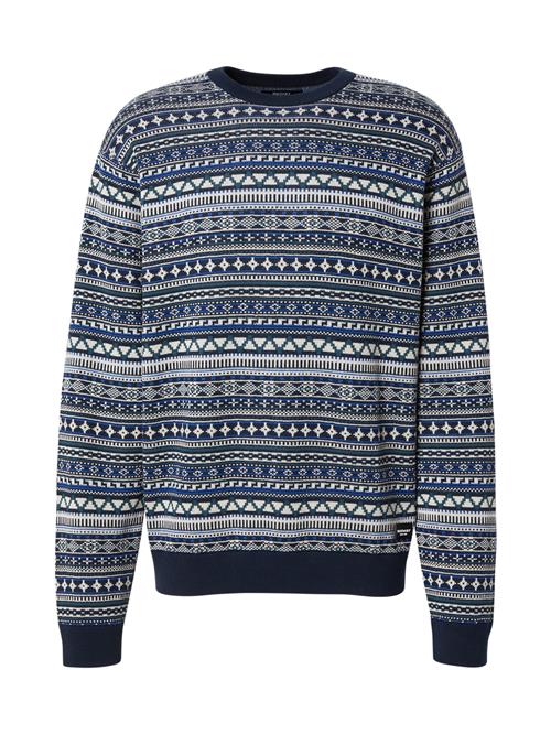 Iriedaily Pullover 'Mineo'  blå / marin / petroleum / hvid