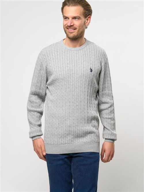 U.S. POLO ASSN. Pullover 'Archi'  grå-meleret