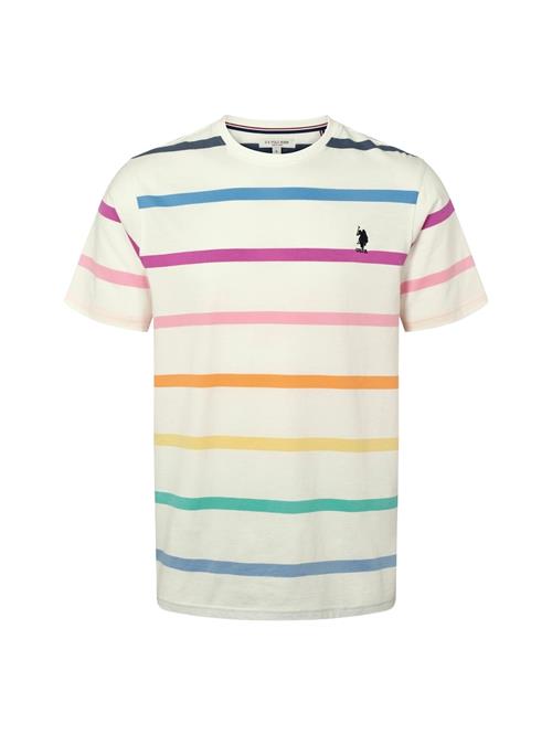 U.S. POLO ASSN. Bluser & t-shirts 'Neil'  safir / mørkeorange / gammelrosa / hvid