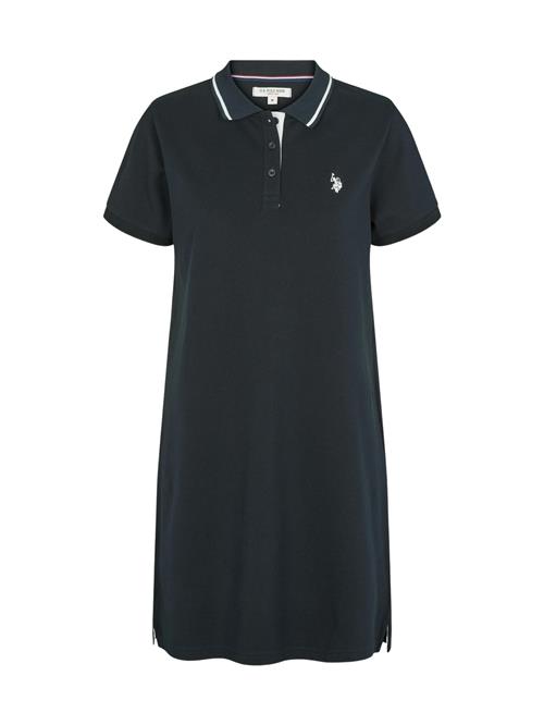 U.S. POLO ASSN. Blusekjole 'Ika'  mørkeblå / hvid