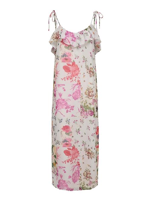 ONLY Kjole 'ONLMILLA'  grøn / lilla / rød / hvid