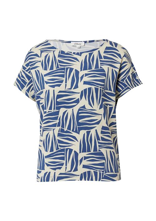 s.Oliver Shirts  creme / blå