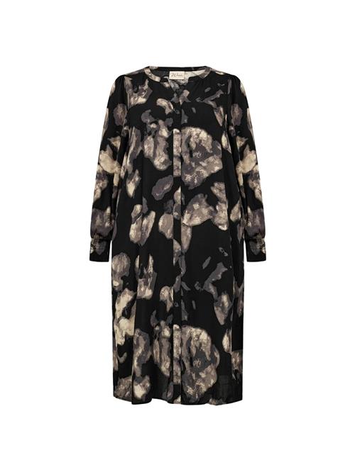 Wasabi Concept Blusekjole 'Keisie'  beige / mørkegrå / sort