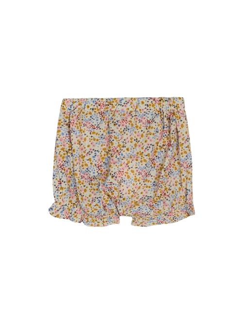 NOA NOA miniature Bukser 'Mist'  elfenben / lyseblå / sennep / lyserød