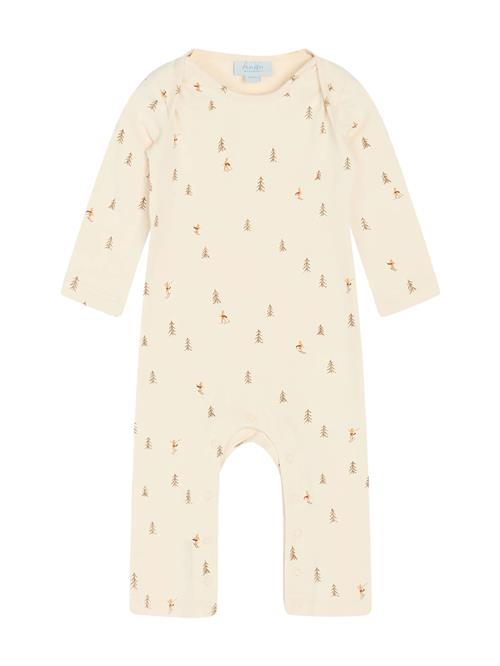 NOA NOA miniature Sparkedragt/Body 'Jesse'  cappuccino / oliven / mørkerød / offwhite