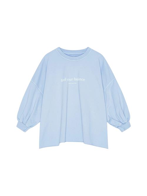 moshi moshi mind Sweatshirt 'Mantra'  lyseblå