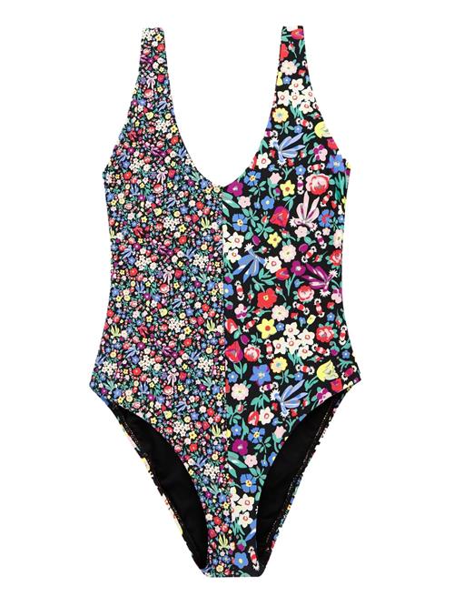 Next Badedragt 'Cath Kidston'  royalblå / gul / rød / sort