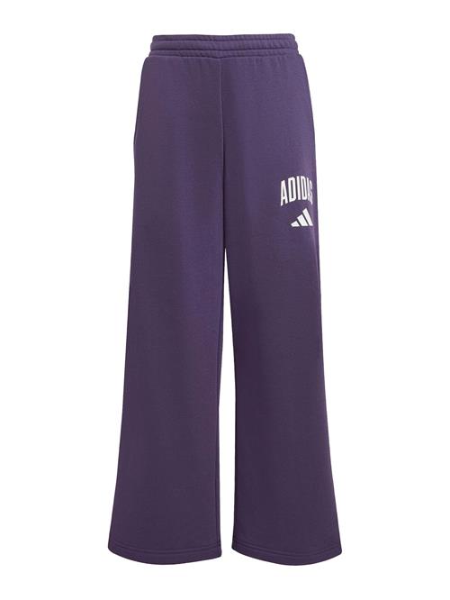 ADIDAS SPORTSWEAR Sportsbukser  brombær / hvid