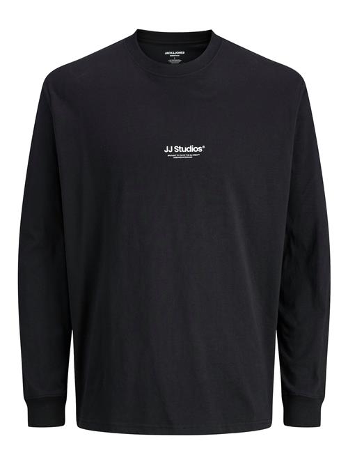 JACK & JONES Bluser & t-shirts 'JJESoho'  sort / hvid