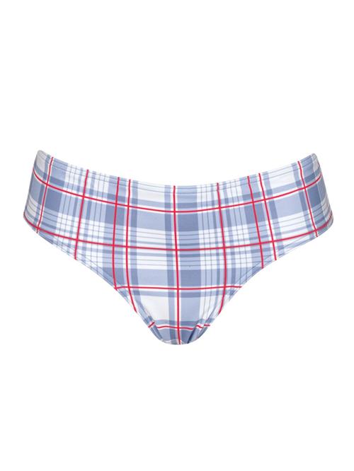 OLYMPIA Bikinitrusse 'Mix&Match'  lyseblå / rød / hvid