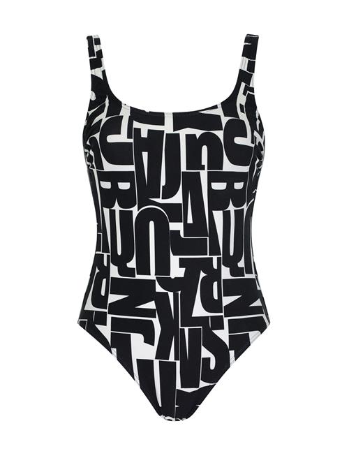 OLYMPIA Badedragt  sort / hvid