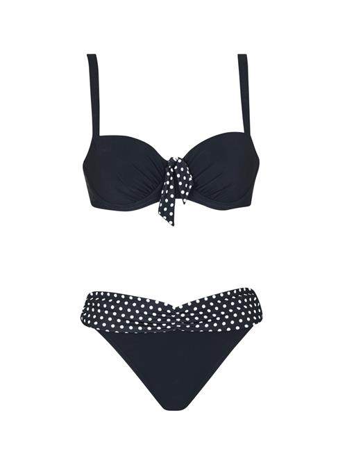 SUNFLAIR Bikini  sort / hvid