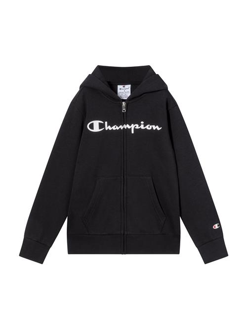Champion Authentic Athletic Apparel Sweatjakke  sort / hvid