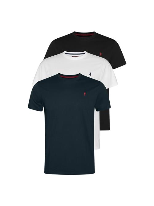 MCS Dirndl-skjorte 'Ohio'  navy / sort / hvid