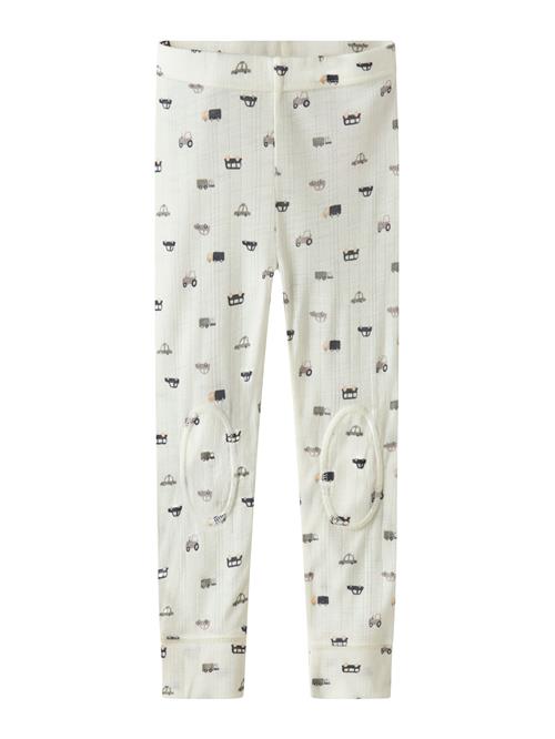 NAME IT Leggings 'NMMWang'  beige / grå / sort / hvid
