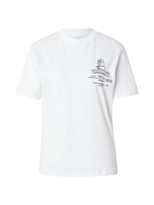 Carhartt WIP Shirts 'Sandwich'  sort / hvid