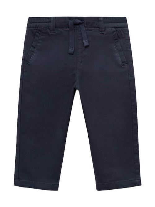 MANGO KIDS Bukser  natblå