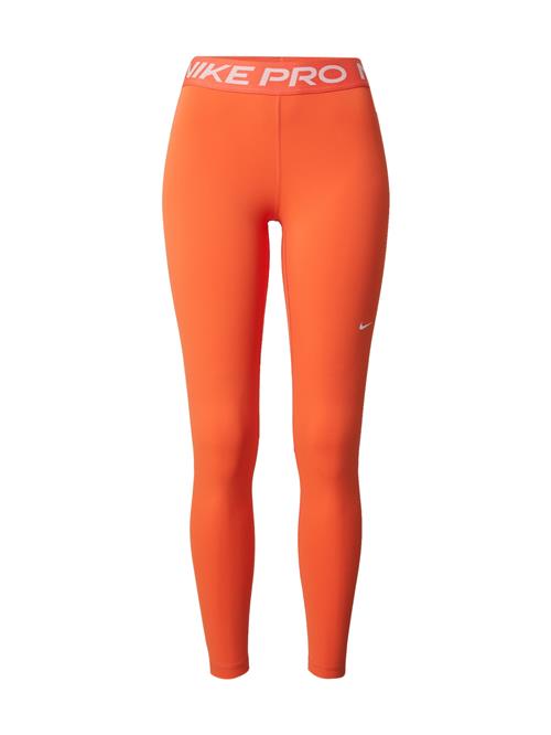 NIKE Sportsbukser 'Pro'  orange / hvid
