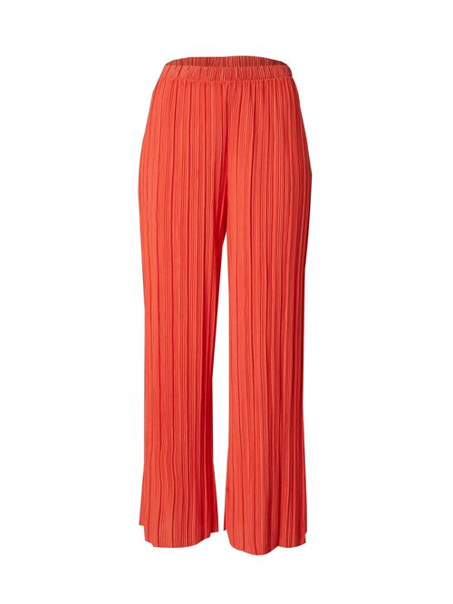 VILA Bukser 'VIPlisa'  orangerød