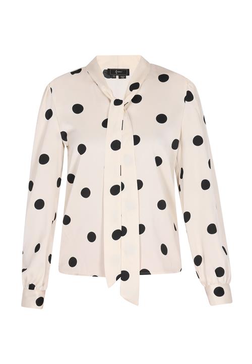 NAEMI Bluse 'Fashion Look'  sort / hvid