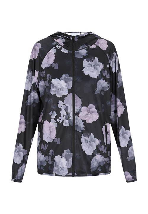 SANIKA Overgangsjakke  mørkeblå / lilla / sort