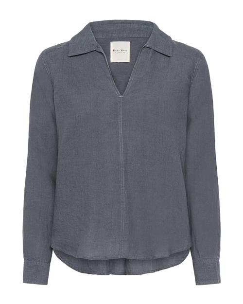 Part Two Bluse 'Natalee'  dueblå