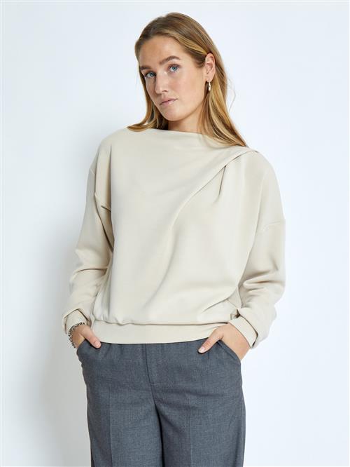 minus Sweatshirt 'Vendea'  beige