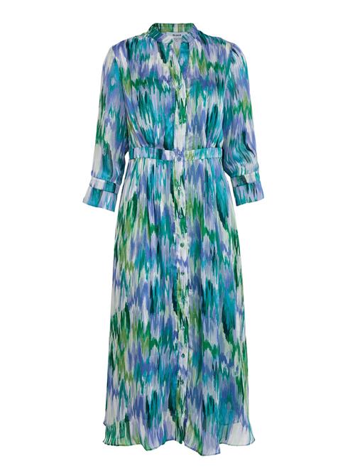 minus Blusekjole 'Filine'  blå / grøn / hvid