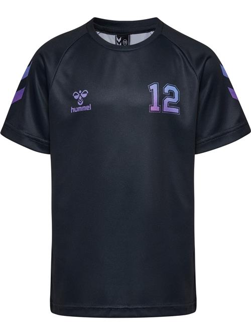 Hummel Funktionsskjorte 'Shimmer'  blå / lilla / sort