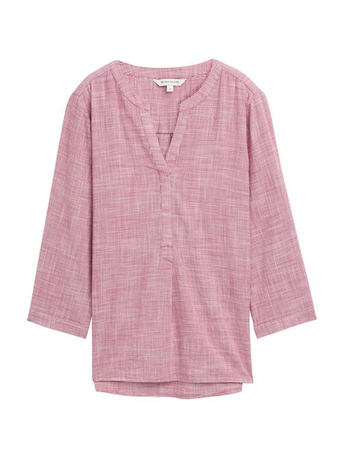 TOM TAILOR Bluse  pitaya / hvid