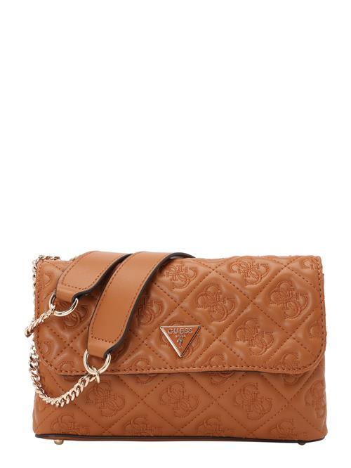 GUESS Skuldertaske 'ADELASIA CNVRTBLE XBODY FLAP'  karamel