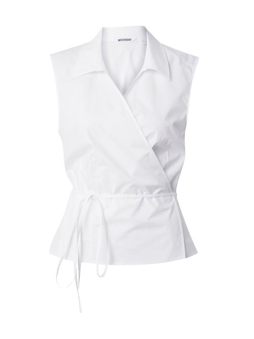 WEEKDAY Bluse 'Aby'  hvid