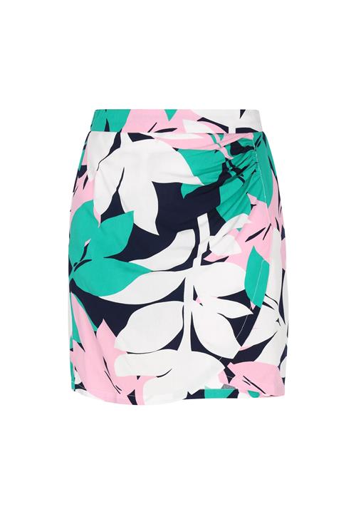 ebeeza Nederdel 'Fashion Look'  marin / smaragd / lyserød / hvid