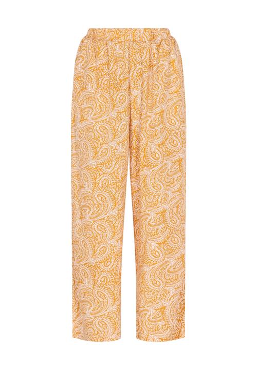 Gaya Bukser 'Retro'  curry / hvid