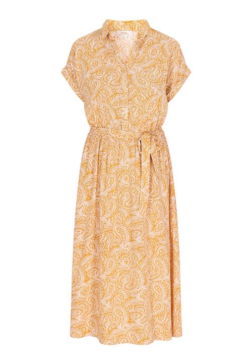 Gaya Blusekjole 'Retro'  gul / hvid