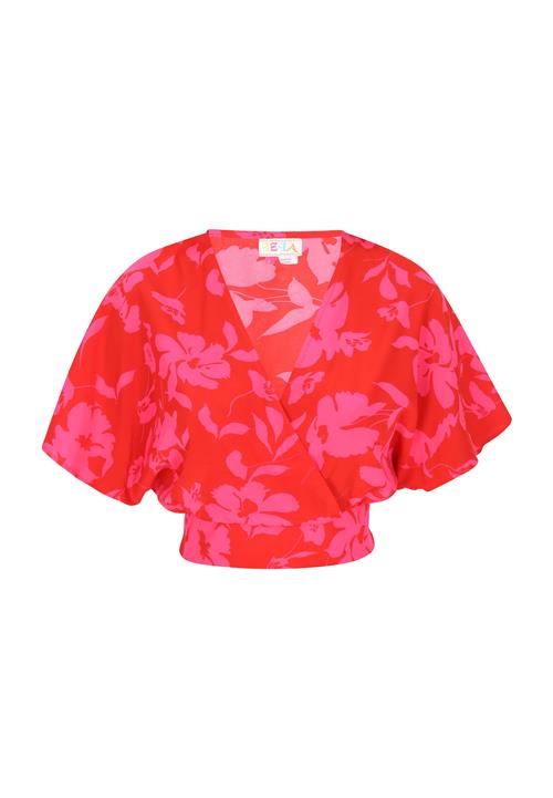ebeeza Bluse 'Fashion Look'  lys pink / rød
