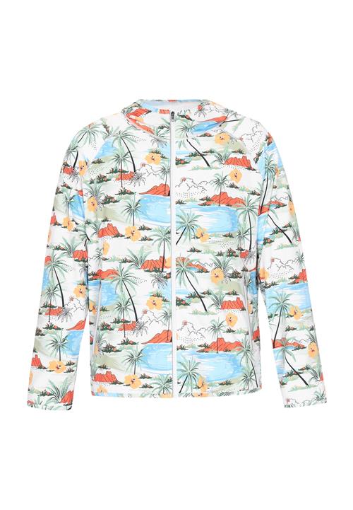 Reiswood Overgangsjakke  lyseblå / mørkegul / hummer / offwhite