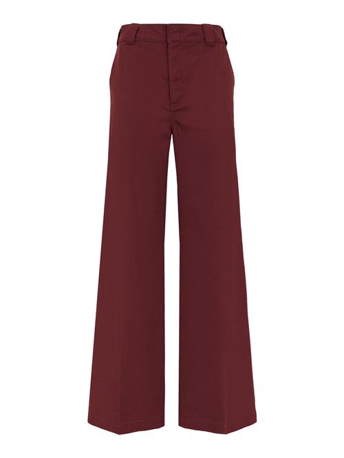 DICKIES Bukser med fals  kastaniebrun