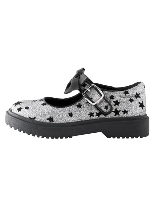 Next Lave sko  sort / sølv