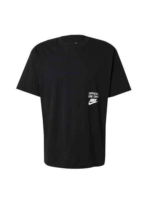 Nike Sportswear Bluser & t-shirts 'M90'  sort / hvid