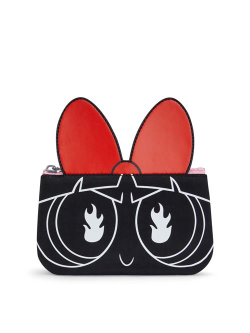 KIPLING Skuldertaske 'Creativity'  rød / sort / hvid