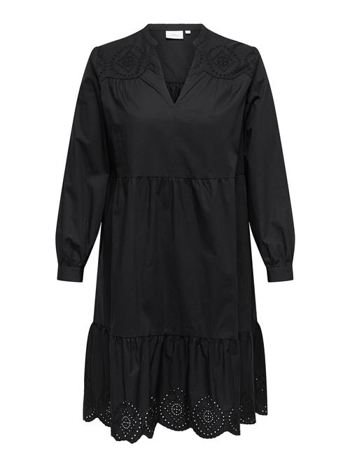 ONLY Carmakoma Blusekjole  sort