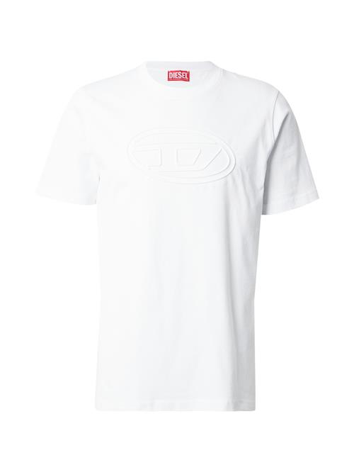 DIESEL Bluser & t-shirts 'T-ADJUST-BIGOVAL'  hvid