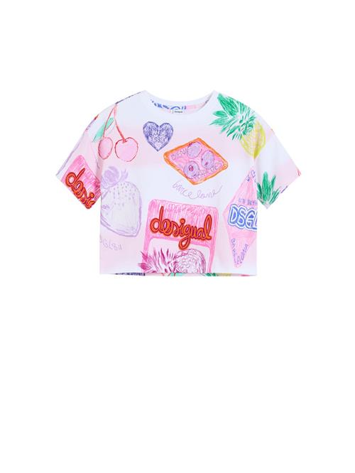 Desigual Bluser & t-shirts  blandingsfarvet / hvid