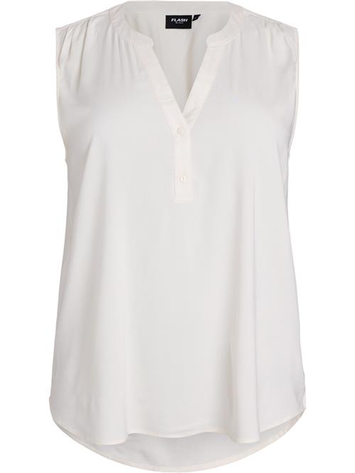 Flash by Zizzi Bluse 'Flenni'  creme